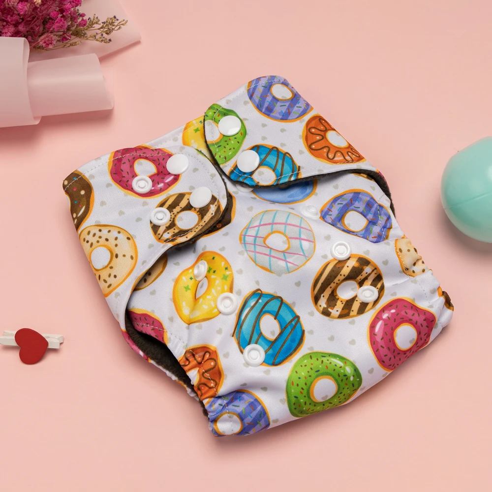 Reusable diapers small soft ecological diapers washable for 0-3 months newborn baby digital print Mommy Novice Necessities - Image 8