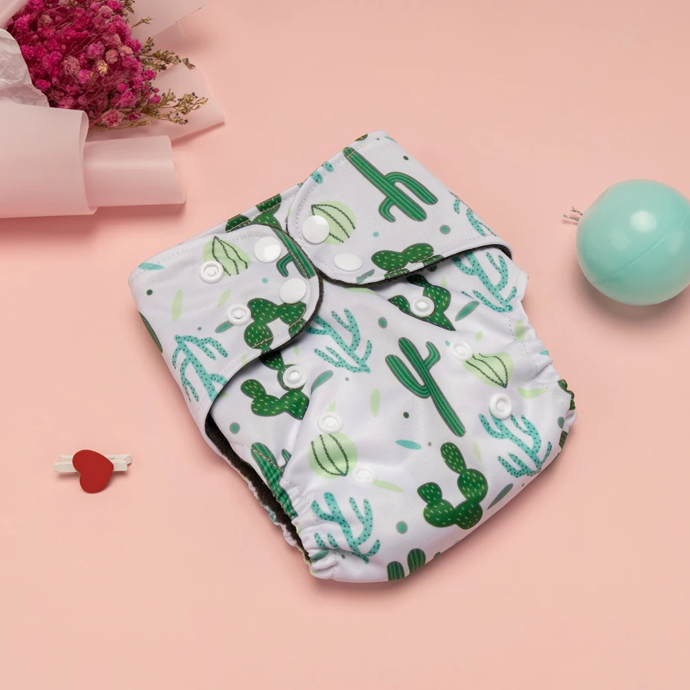 Reusable diapers small soft ecological diapers washable for 0-3 months newborn baby digital print Mommy Novice Necessities - Image 13