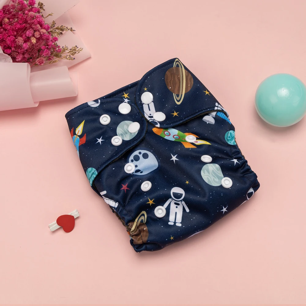 Reusable diapers small soft ecological diapers washable for 0-3 months newborn baby digital print Mommy Novice Necessities - Image 15