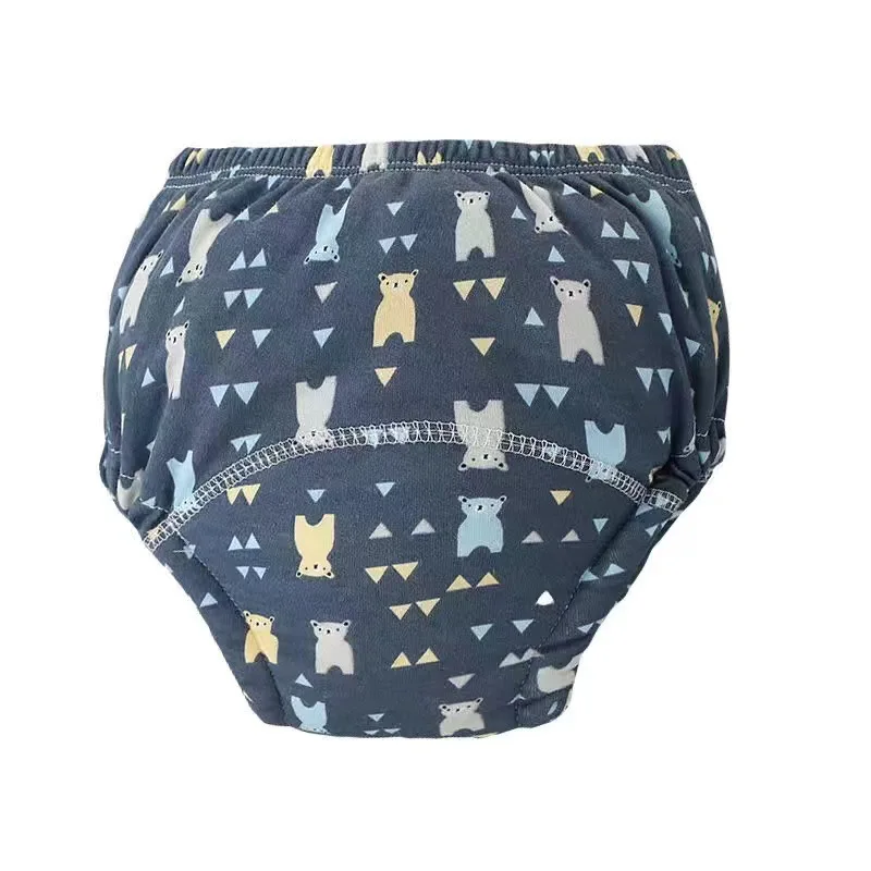 6 Layers Baby Elinfant 2 Size Diapers For Swimming Absorbent Ecological Diapers Reusable Training Panties Happy Flute Newborn - Image 11