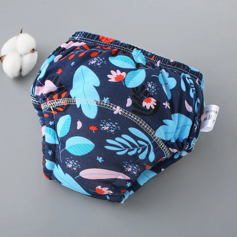 6 Layers Baby Elinfant 2 Size Diapers For Swimming Absorbent Ecological Diapers Reusable Training Panties Happy Flute Newborn - Image 18