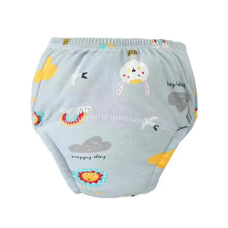 6 Layers Baby Elinfant 2 Size Diapers For Swimming Absorbent Ecological Diapers Reusable Training Panties Happy Flute Newborn - Image 9