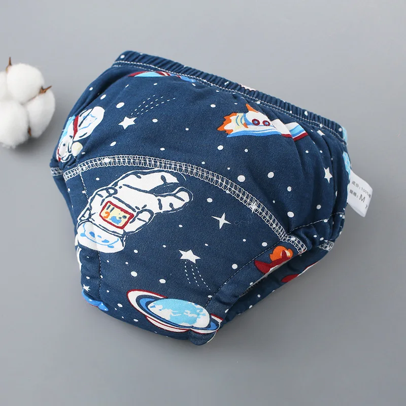6 Layers Baby Elinfant 2 Size Diapers For Swimming Absorbent Ecological Diapers Reusable Training Panties Happy Flute Newborn - Image 7