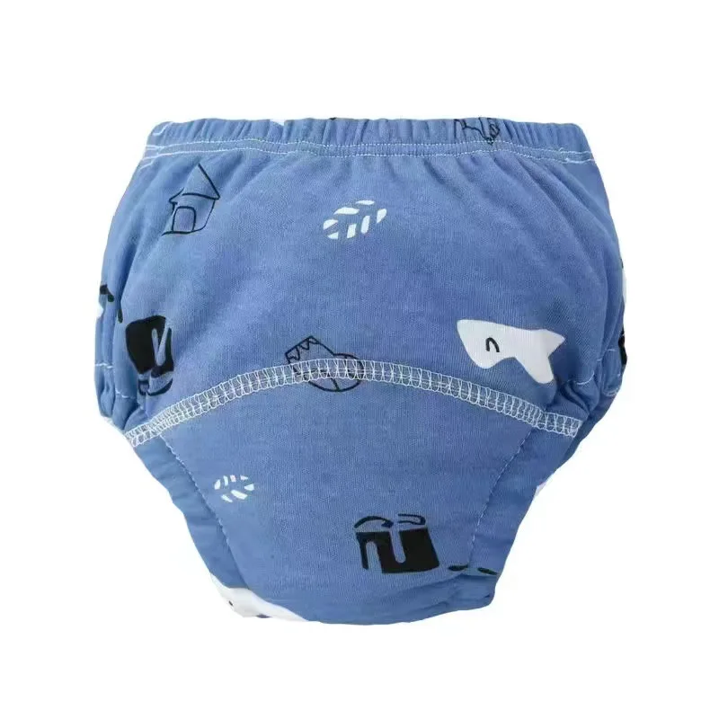 6 Layers Baby Elinfant 2 Size Diapers For Swimming Absorbent Ecological Diapers Reusable Training Panties Happy Flute Newborn - Image 8